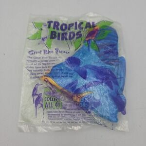 Subway Kids' Pak 1996 Tropical Birds Crimson Rosella Inflatable Toy